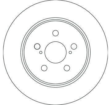 Brzdový kotouč TRW DF6828