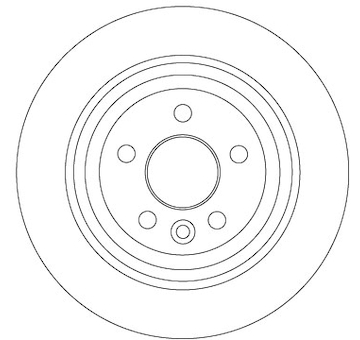 Brzdový kotouč TRW DF6913