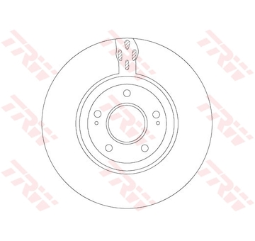Brzdový kotouč TRW DF7302S