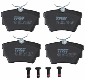 Sada brzdových destiček, kotoučová brzda TRW GDB1479