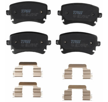 Sada brzdových destiček, kotoučová brzda TRW GDB1516