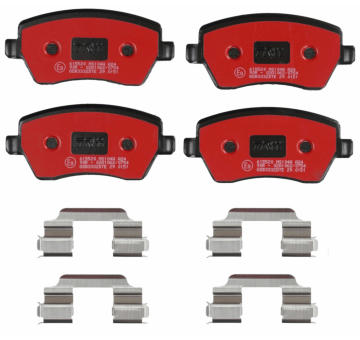 Sada brzdových destiček, kotoučová brzda TRW GDB3332DTE