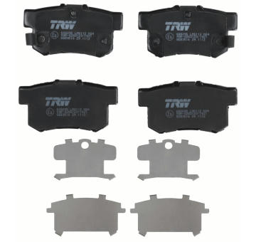 Sada brzdových destiček, kotoučová brzda TRW GDB3516