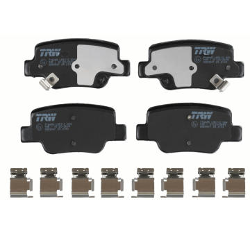 Sada brzdových destiček, kotoučová brzda TRW GDB3547