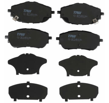 Sada brzdových destiček, kotoučová brzda TRW GDB3598