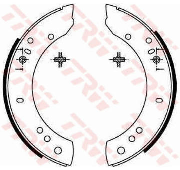 Sada brzdových čelistí TRW GS6082