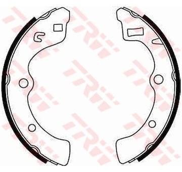 Sada brzdových čelistí TRW GS8194