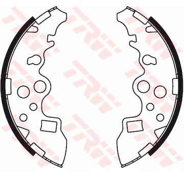 Sada brzdových čelistí TRW GS8485