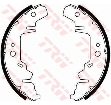 Sada brzdových čeľustí TRW GS8643