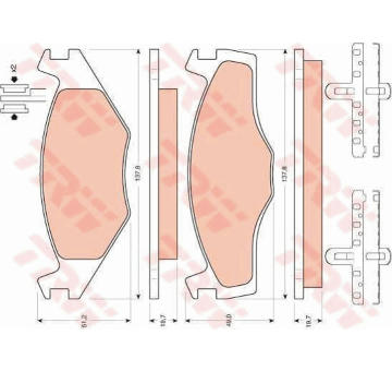 Sada bŕzd, Kotúčová brzda TRW GTD1010