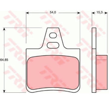 Sada bŕzd, Kotúčová brzda TRW GTD1096