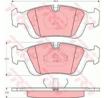 Sada bŕzd, Kotúčová brzda TRW GTD1100