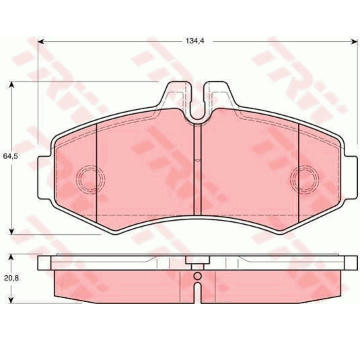 Sada bŕzd, Kotúčová brzda TRW GTD1103