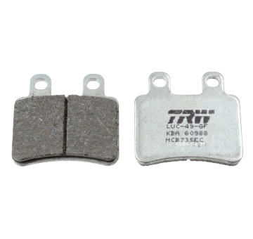 Sada brzdových destiček, kotoučová brzda TRW MCB735EC