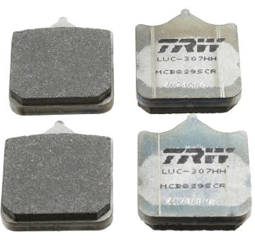 Sada brzdových destiček, kotoučová brzda TRW MCB829SCR