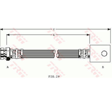 Brzdová hadica TRW PHA215