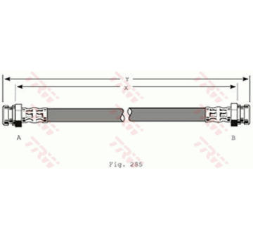 Brzdová hadice TRW PHA219