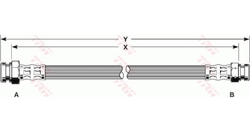 Brzdová hadica TRW PHA239