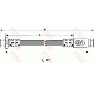 Brzdová hadica TRW PHA281