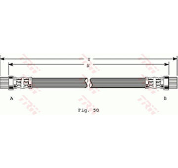 Brzdová hadice TRW PHA352