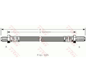 Brzdová hadice TRW PHA359