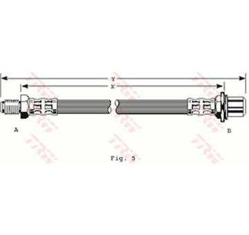 Brzdová hadice TRW PHB170