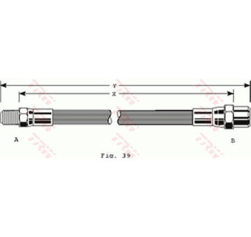 Brzdová hadice TRW PHB198