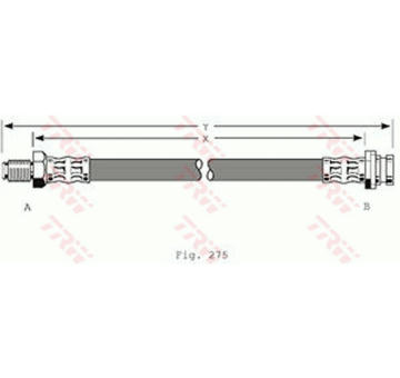 Brzdová hadice TRW PHB381