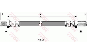 Brzdová hadice TRW PHC195