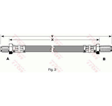 Brzdová hadice TRW PHC226