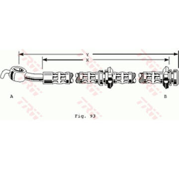 Brzdová hadice TRW PHD173