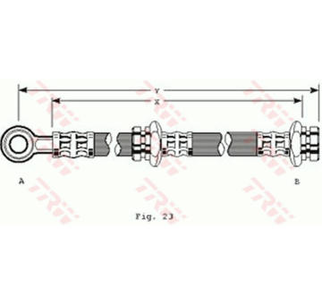 Brzdová hadice TRW PHD234