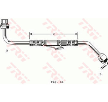 Brzdová hadice TRW PHD249