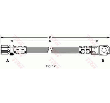 Brzdová hadice TRW PHD261