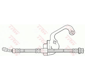 Brzdová hadice TRW PHD506