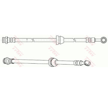 Brzdová hadice TRW PHD947