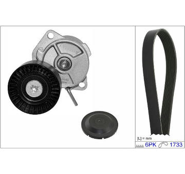 Ozubený klinový remeň - Sada HEPU 20-1385