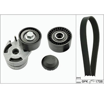 Ozubený klinový remeň - Sada HEPU 20-1807