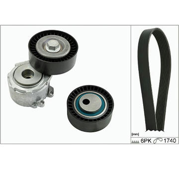 Ozubený klinový remeň - Sada HEPU 20-1809