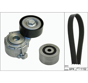 Ozubený klinový remeň - Sada HEPU 20-1811