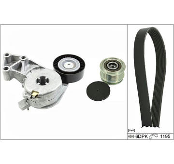 Ozubený klinový remeň - Sada HEPU 20-1830