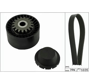 Ozubený klinový remeň - Sada HEPU 20-1847