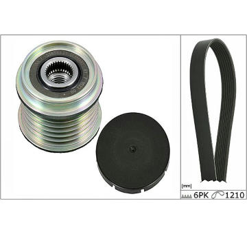 Ozubený klinový remeň - Sada HEPU 20-1848