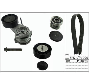 Ozubený klinový remeň - Sada HEPU 20-1850