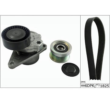 Ozubený klinový remeň - Sada HEPU 20-1851