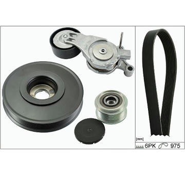 Ozubený klinový remeň - Sada HEPU 20-1860