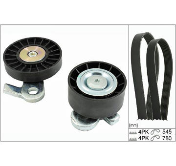 Ozubený klinový remeň - Sada HEPU 20-1863