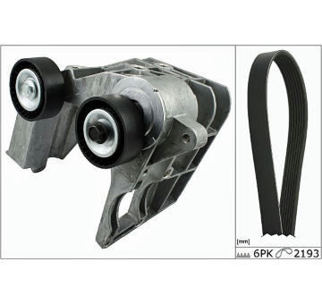 Ozubený klinový remeň - Sada HEPU 20-1866