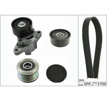 Ozubený klinový remeň - Sada HEPU 20-1867