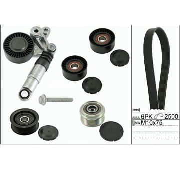 Ozubený klinový remeň - Sada HEPU 20-1876